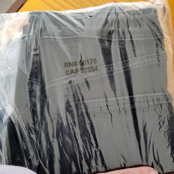 FREE PEOPLE Maggie Mid Rise Washed Black Distressed Straight Leg Cropped Jeans - Picture 5 of 5